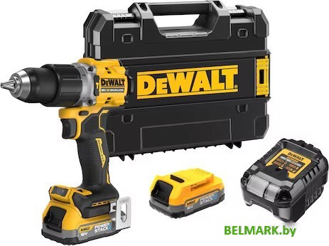 Ударная дрель-шуруповерт DeWalt DCD805E2T (с 2-мя АКБ 1.7 Ач, кейс) - фото