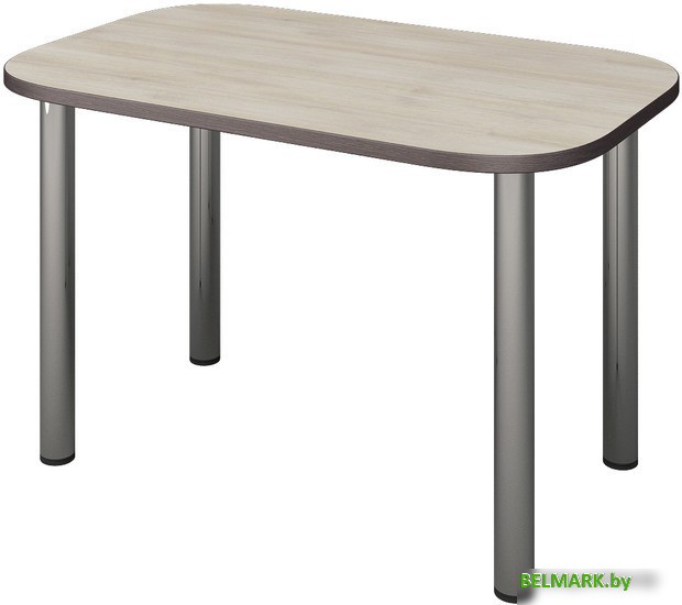 Кухонный стол Senira Р-001-02 (дуб выбеленный/хром) - фото