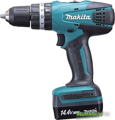 Ударная дрель-шуруповерт Makita HP347DWE (с 2-мя АКБ, кейс) - фото2