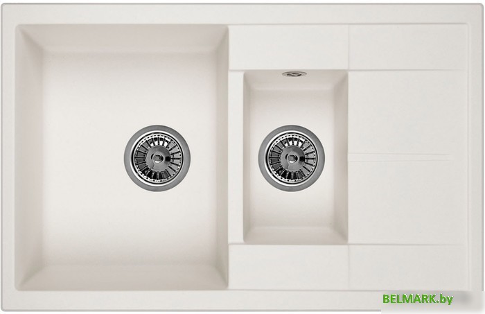 Кухонная мойка Granula 7802 (арктик) - фото