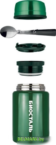 Термос для еды BIOSTAL NTS-750G 0.75л (зеленый) - фото2