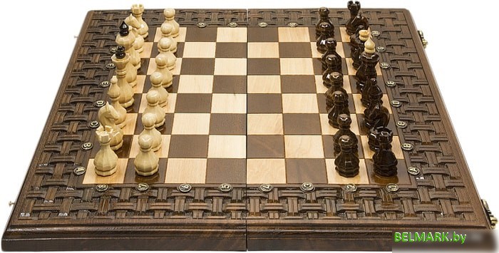 Шахматы/шашки/нарды Haleyan Армянский Орнамент kh137-5 - фото