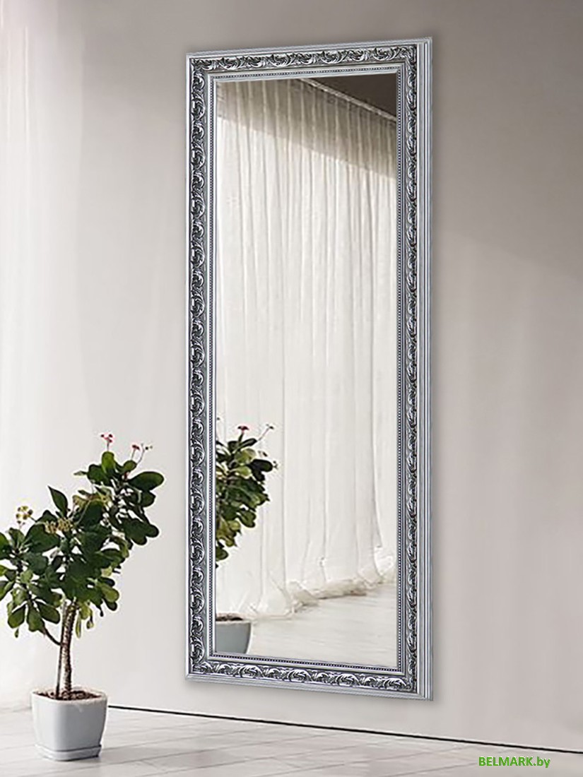 Зеркало Декарт Настенное в раме 8Л2721 (серебристый) - фото2