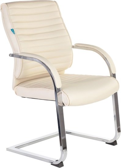 Кресло Бюрократ T-8010-LOW-V/IVORY (слоновая кость) - фото