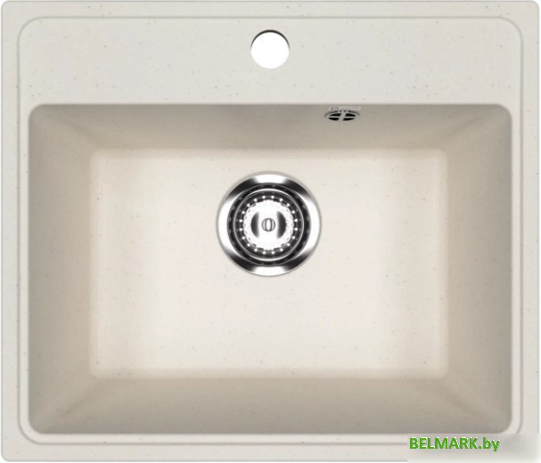 Кухонная мойка Practik PR-M 490-001 (белый камень) - фото