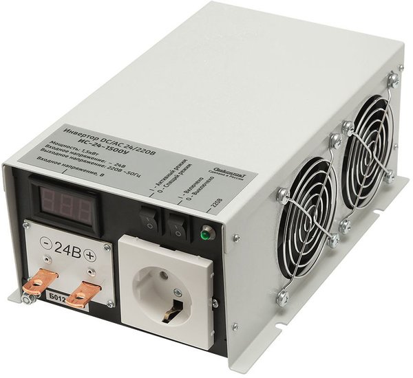 Автомобильный инвертор СибКонтакТ ИС-24-1500У - фото