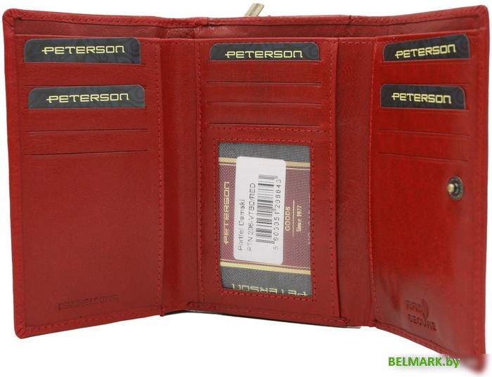 Кошелек Peterson PTN 206-VTBD (красный) - фото2