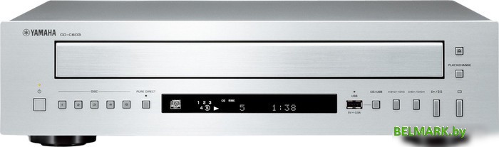 CD-проигрыватель Yamaha CD-C603 (серебристый) - фото