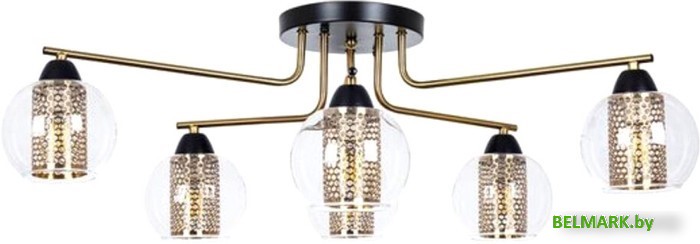 Люстра средней высоты Arte Lamp Manchester A7045PL-6BK - фото