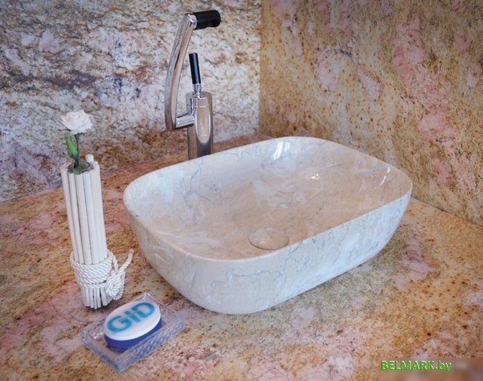 Умывальник Gid MNC547 (бежевый) - фото