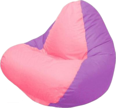 Кресло-мешок Flagman Релакс Г4.1-048 (розовый/сиреневый) - фото