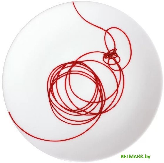 Тарелка обеденная Taitu Fil Rouge Nodi 5-41 - фото