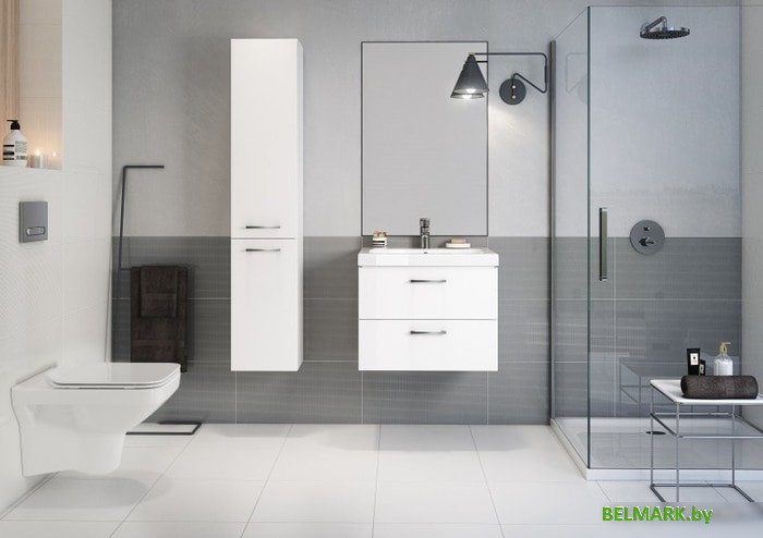 Cersanit Шкаф-пенал Lara SL-LAR/Wh - фото2