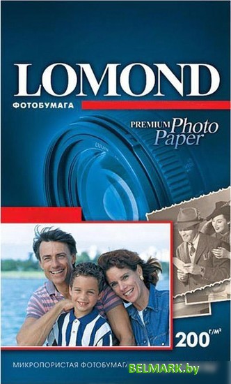 Фотобумага Lomond суперглянцевая односторонняя A6 200 г/кв.м. 750 листов (1106203) - фото