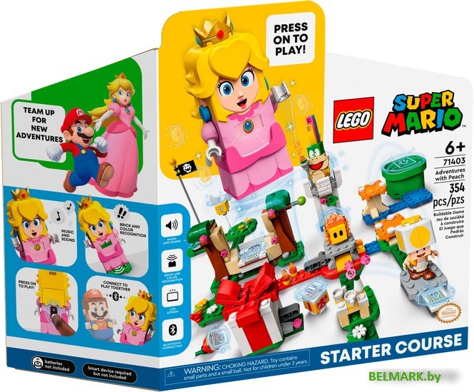 Конструктор LEGO Super Mario 71403 Приключения вместе с Пич - фото