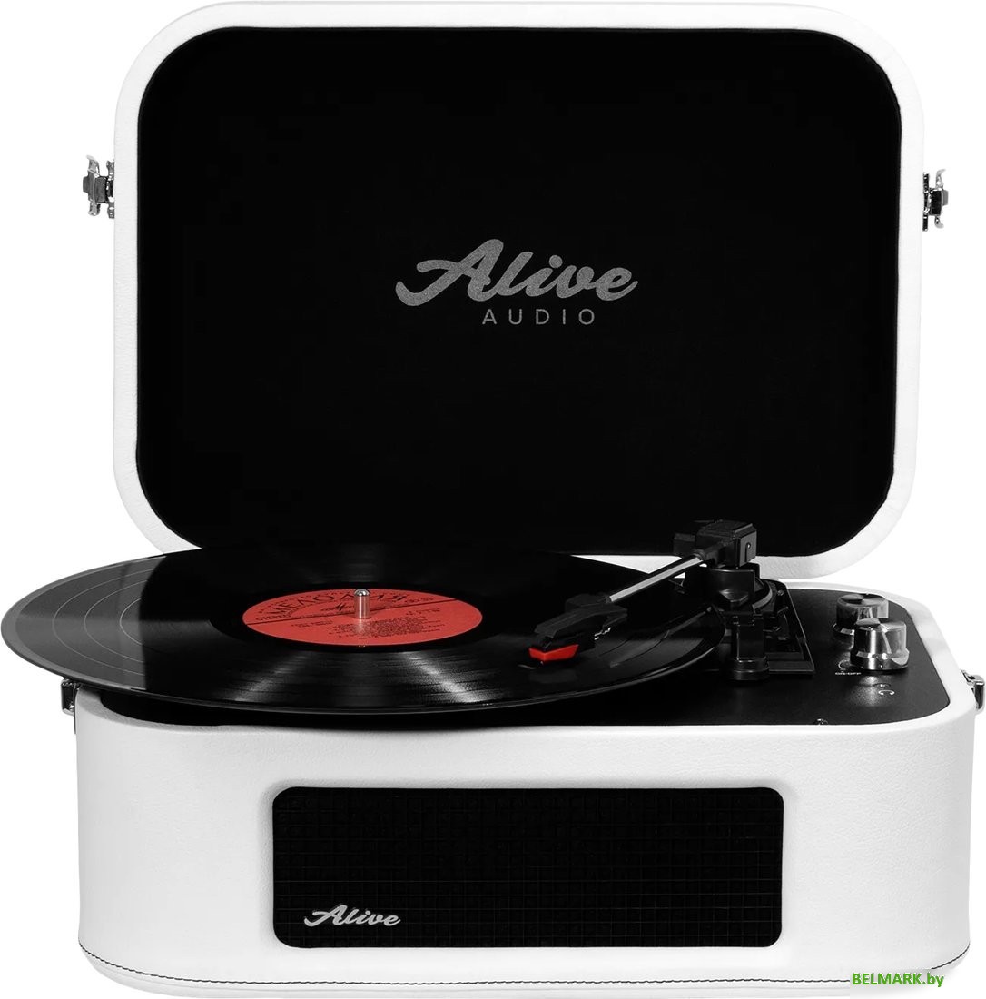 Виниловый проигрыватель Alive Audio Stories (белый) - фото