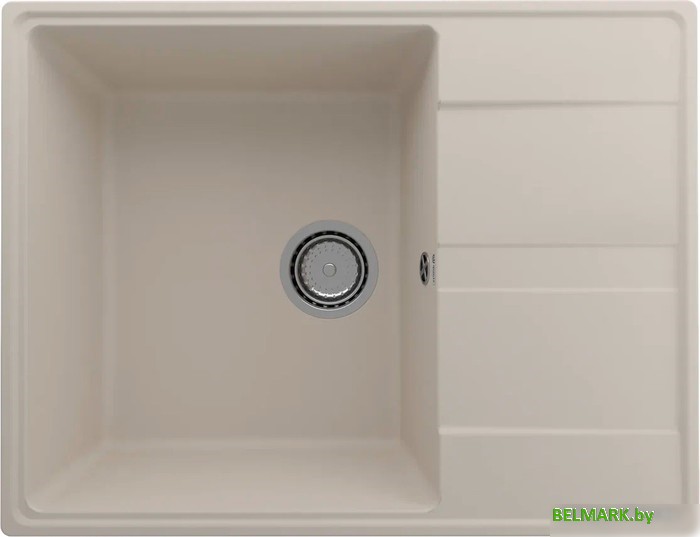 Кухонная мойка Ulgran Quartz Prima 650-02 (лен) - фото