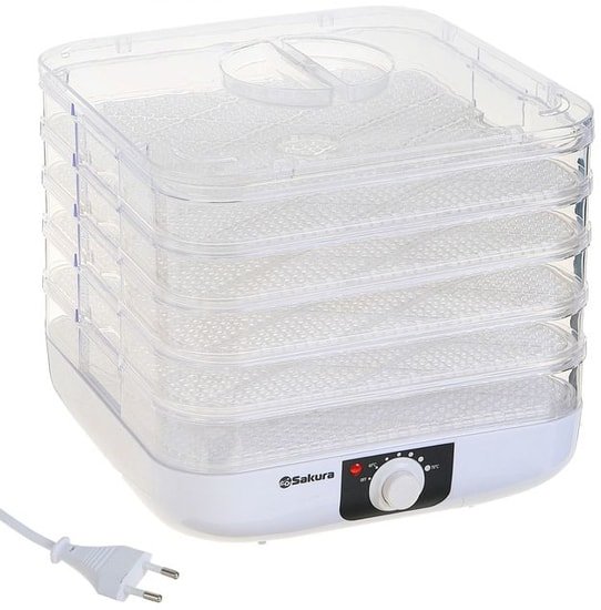 Сушилка для овощей и фруктов Sakura SA-7807 - фото