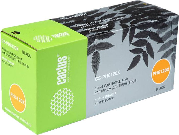 Картридж CACTUS CS-PH6120X (аналог Xerox 113R00692) - фото