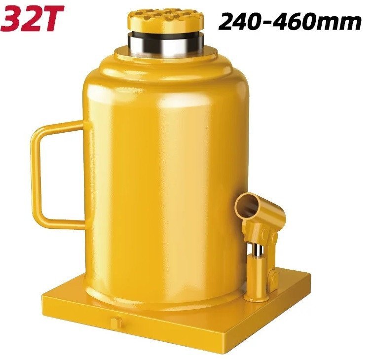 Бутылочный домкрат Deli DQ71032 32т - фото