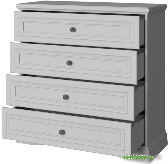 Комод Anrex Valencia 4S (серый) - фото2