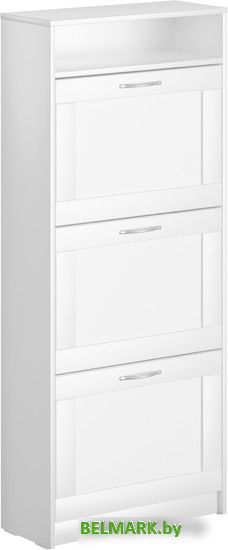 Тумба для обуви Mio Tesoro Сириус 143х60 2.02.10.440.1 (белый) - фото