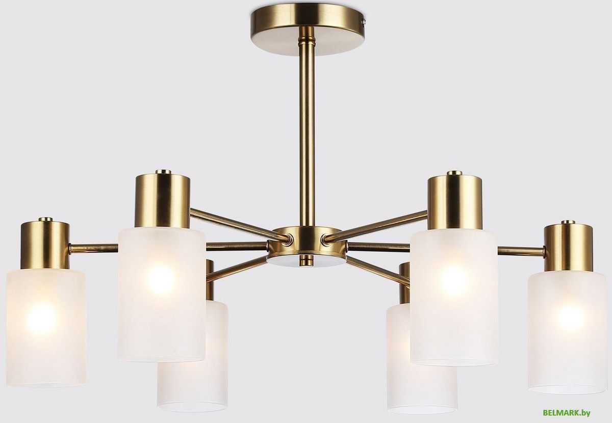 Подвесная люстра Ambrella TR9581/6 BS (латунь) - фото