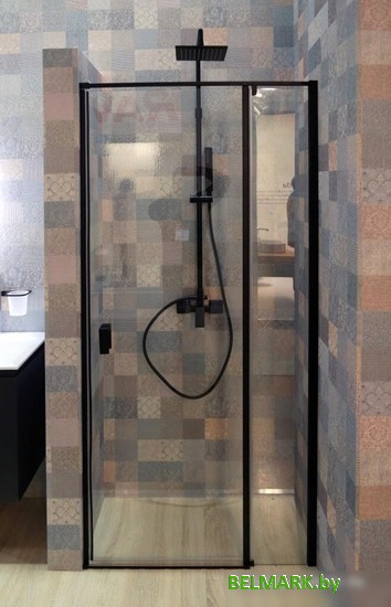 Душевая дверь Cezares URBAN-B-12-120-C-NERO - фото2