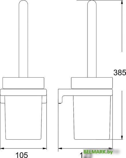 Ершик для унитаза Rose RG1800 - фото2
