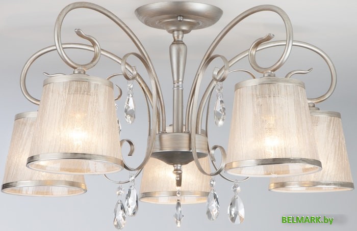 Люстра Евросвет Liona 60065/5 (серебристый) - фото