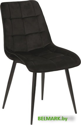 Стул Signal Chic Velvet Bluvel 19 (черный/черный) - фото