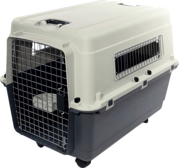 Переноска Triol Premium Large (белый/серый) - фото