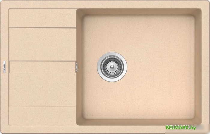 Кухонная мойка Schock Optima 60D Max Cristalite (лунный камень) - фото