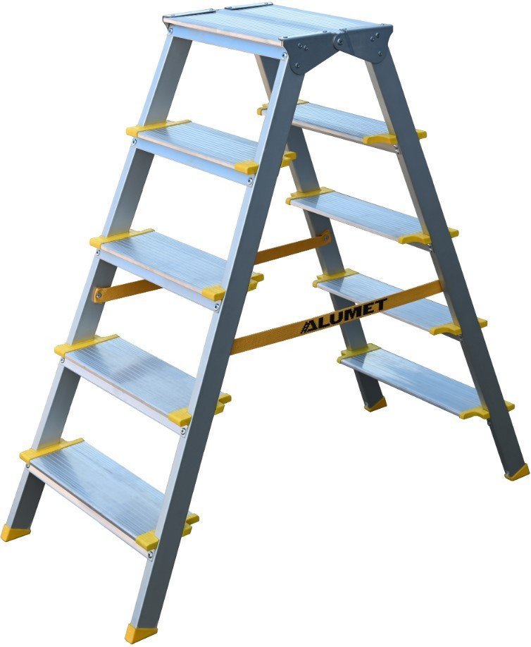 Лестница-стремянка Алюмет ASD 5205 (2х5 ступеней) - фото