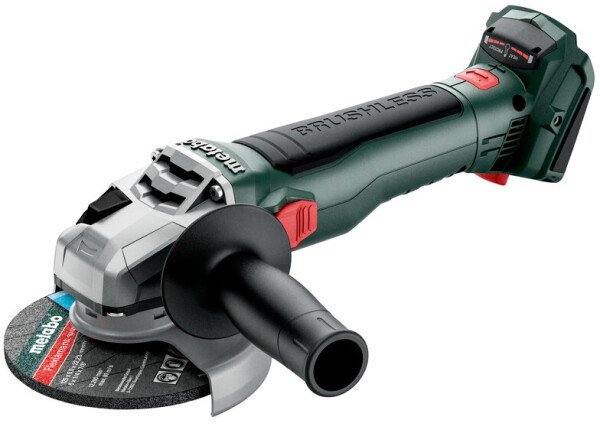 Угловая шлифмашина Metabo W 18 LT BL 11-125 613052840 (без АКБ, кейс) - фото