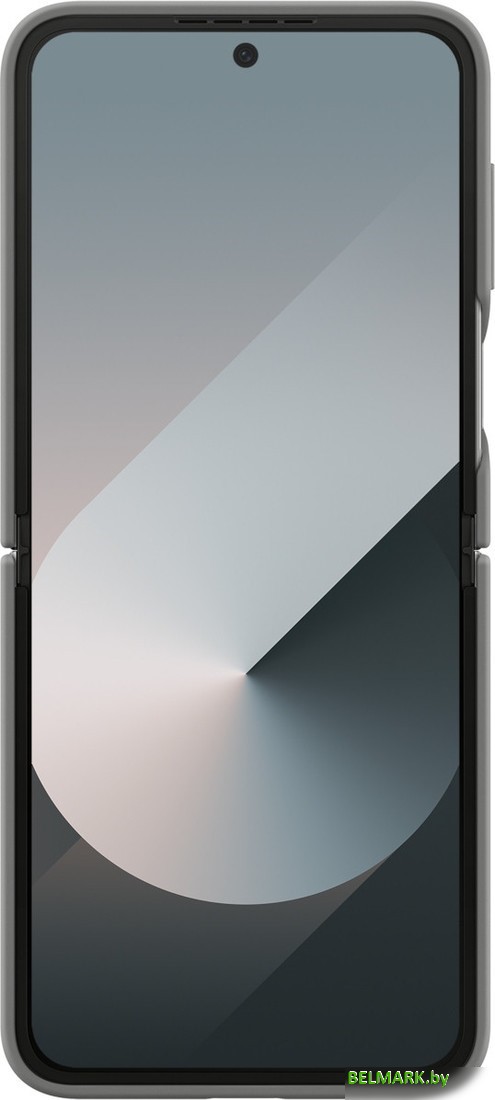 Чехол для телефона Samsung Silicone Case Galaxy Z Flip6 (серый) - фото2