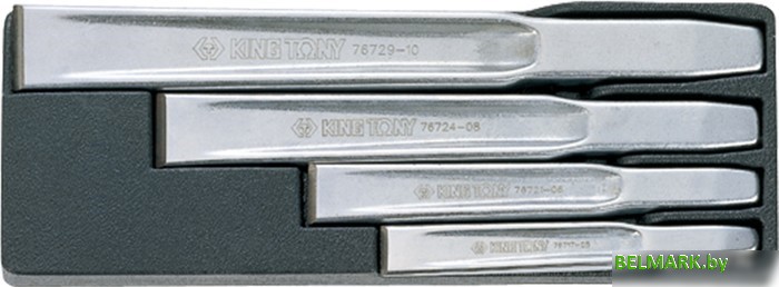 Набор зубил King Tony 11104PR10 (4 предмета) - фото