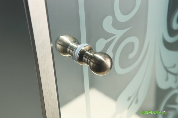 Душевой уголок Cezares Giubileo-R-2-80-Scorrevole-CP-Br - фото2