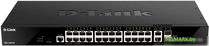 Управляемый коммутатор 3-го уровня D-Link DGS-1520-28/A1A - фото