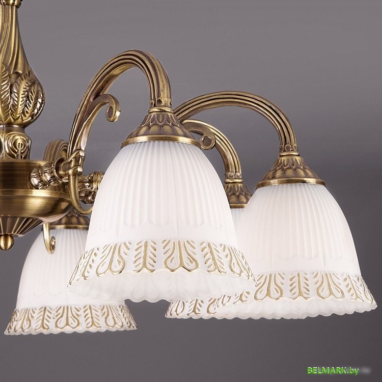 Люстра средней высоты Евросвет Campina 60107/8 античная бронза - фото2