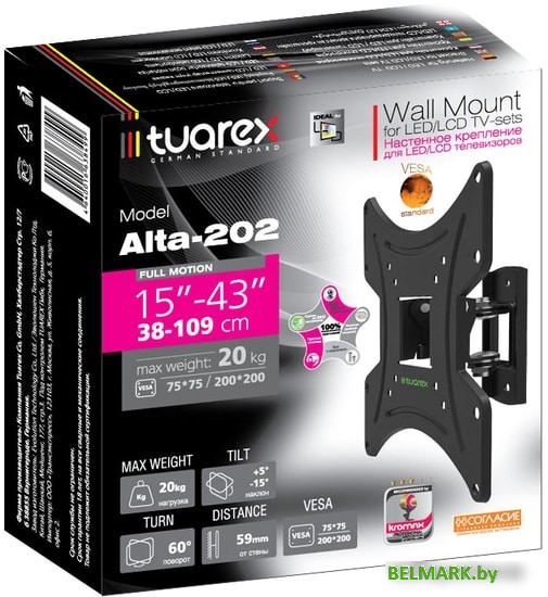 Кронштейн Tuarex ALTA-202 - фото2