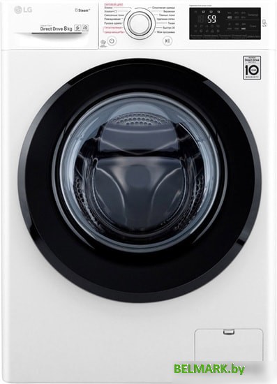 Стиральная машина LG F4M5TS6W - фото