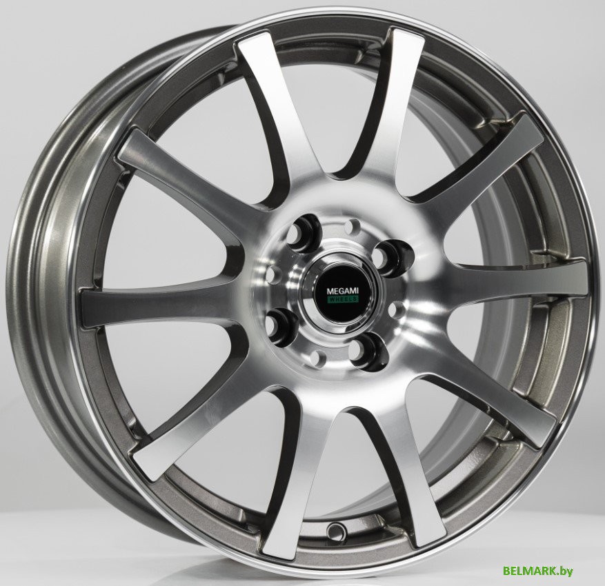 Литые диски Megami MGM-2 15x6" 4x100мм DIA 60.1мм ET 50мм GMF - фото