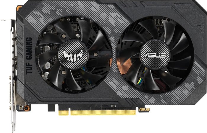 Видеокарта ASUS TUF Gaming GeForce GTX 1660 OC 6GB GDDR5 TUF-GTX1660-O6G-GAMING - фото