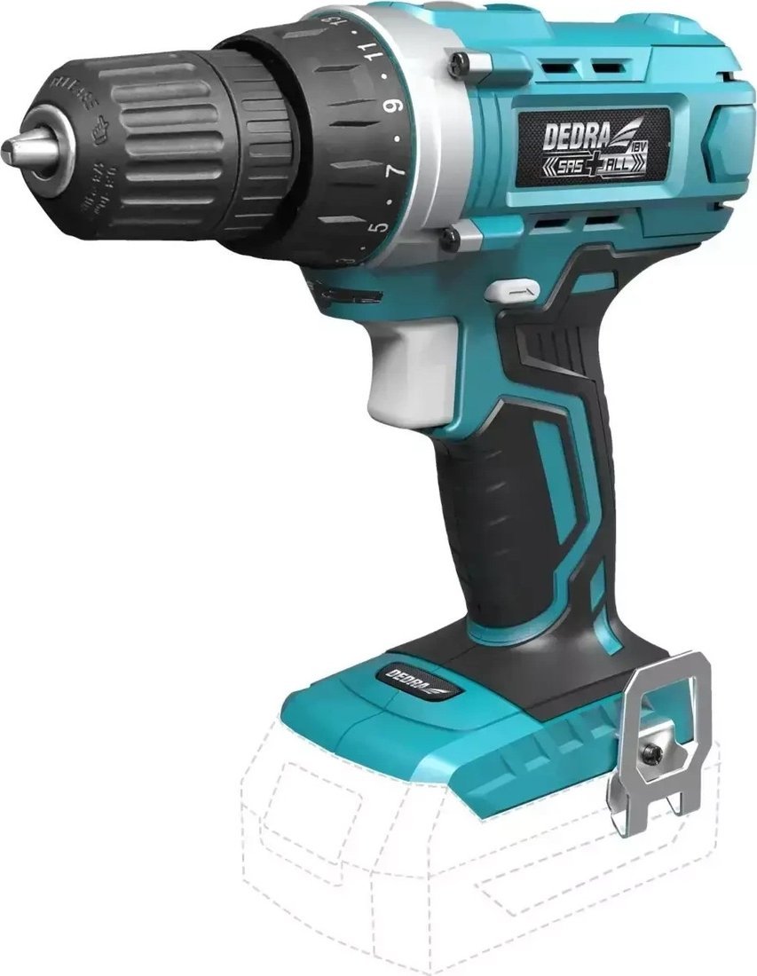 Dedra DED7015 (шуруповерт, скобозабиватель, лобзик, 1 АКБ, сумка) - фото2