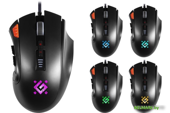Игровая мышь Defender Oversider GM-917 RGB - фото2