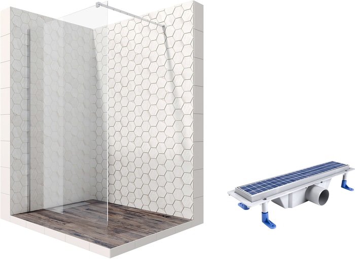 Душевая стенка Ambassador Set 15031104-ST4 - фото