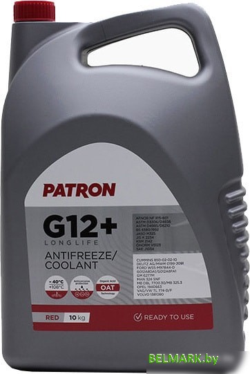 Антифриз Patron G12+ LongLife Red 20кг - фото