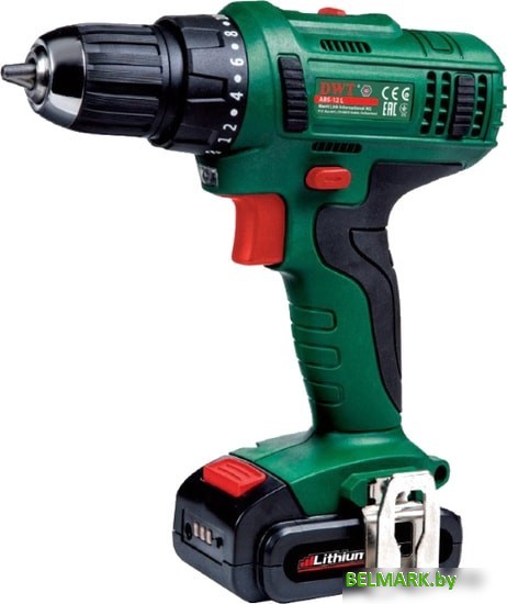 Дрель-шуруповерт DWT ABS-12 L-2 BMC (с 2-мя АКБ, кейс) - фото