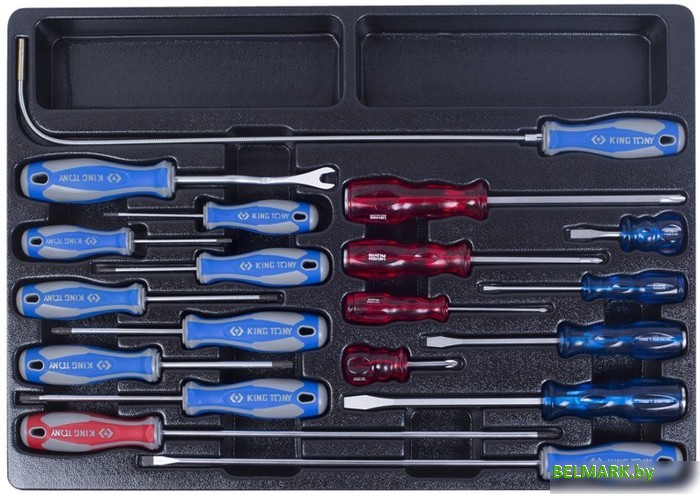 Набор отверток King Tony 9-31919MR (19 предметов) - фото